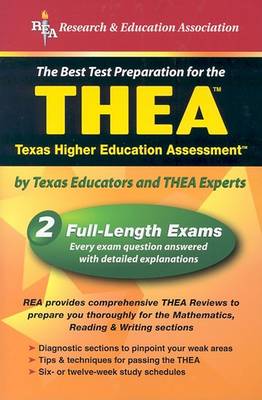 Cover of Thea (Rea) - The Best Test Prep for the Texas Higher Education Assessment