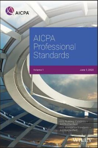 Cover of AICPA Professional Standards, 2020, Volume 1