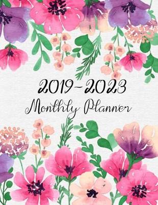 Book cover for Monthly Planner 2019-2023