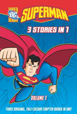 Book cover for Superman 3 Stories in 1, Volume 1