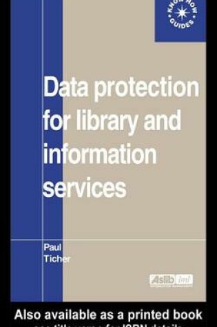 Cover of Data Protection for Library and Information Services