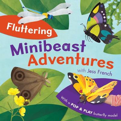 Book cover for Fluttering Minibeast Adventures