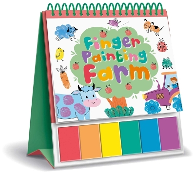 Book cover for Finger Painting Farm