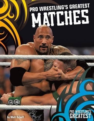 Book cover for Pro Wrestling's Greatest Matches