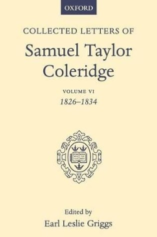 Cover of Collected Letters: Volume 6: 1826-1834