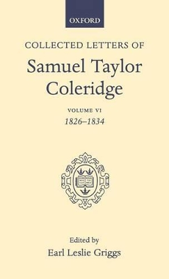 Cover of Collected Letters: Volume 6: 1826-1834