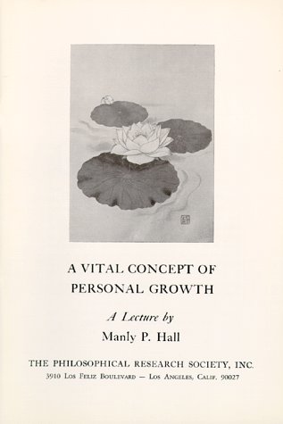 Book cover for Vital Concept of Personal Growth