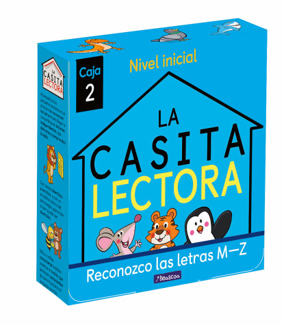 Book cover for PHONICS IN SPANISH - La casita lectora Caja 2: Reconozco las letras M-Z (Nivel i nicial) / The Reading House Set 2: Letter Recognition M-Z