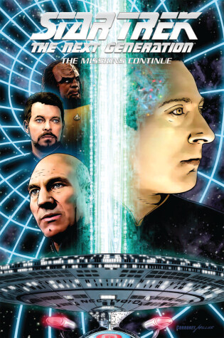 Book cover for Star Trek: The Next Generation - The Missions Continue