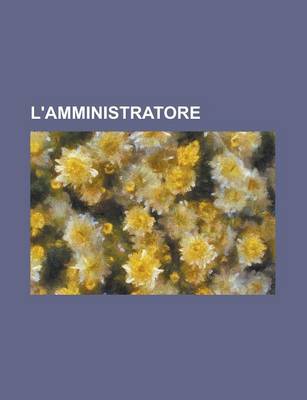 Book cover for L'Amministratore