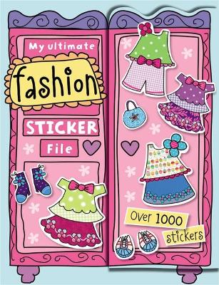 Book cover for Ultimate Sticker File Fashion Wardrobe