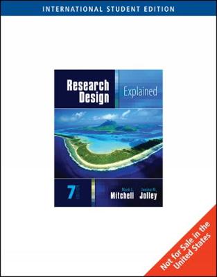 Book cover for Research Design Explained, Internaitonal Edition