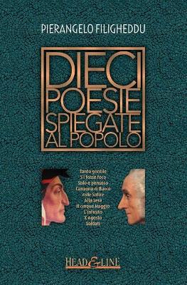 Book cover for Dieci poesie spiegate al popolo