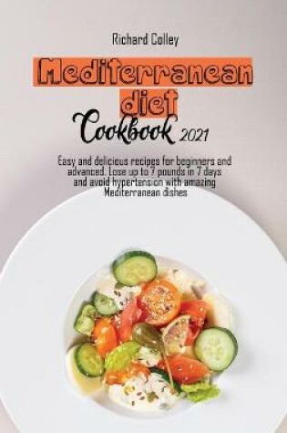 Cover of Mediterranean diet cookbook 2021