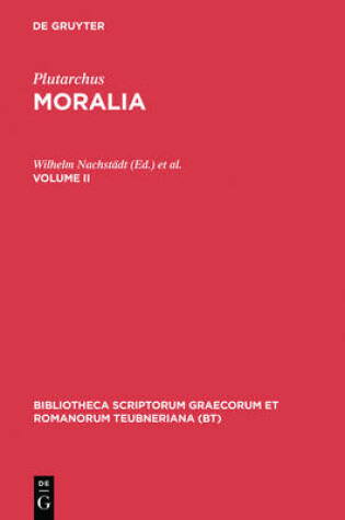 Cover of Moralia, Vol. II CB