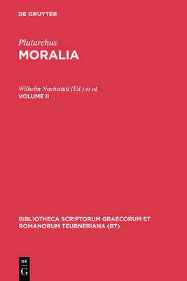Book cover for Moralia, Vol. II CB