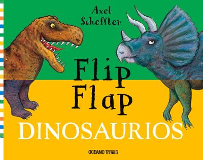 Book cover for Flip Flap Dinosaurios
