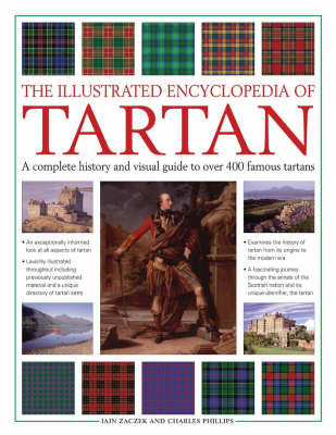 Book cover for The Illustrated Encyclopedia of Tartan