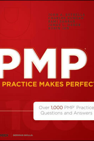 Cover of PMP Practice Makes Perfect