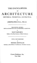 Book cover for Encyclopedia of Architecture