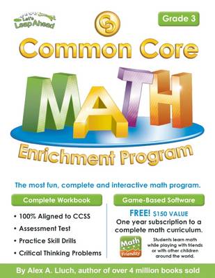 Book cover for Common Core Math Enrichment Program