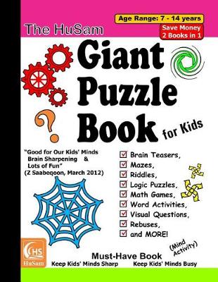 Book cover for The Husam Giant Puzzle Book for Kids