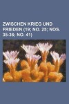 Book cover for Zwischen Krieg Und Frieden