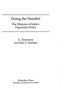 Book cover for Doing The Needful