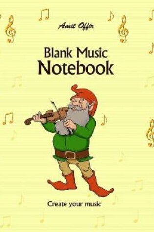 Cover of Blank Music Notebook