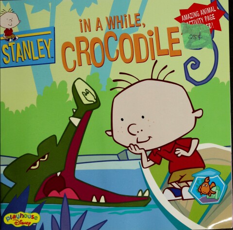 Book cover for Stanley in a While Crocodile