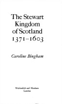 Book cover for Stewart Kingdom of Scotland, 1371-1603