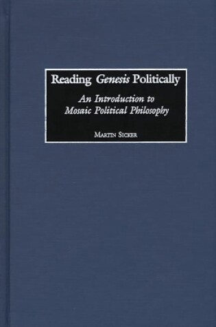 Cover of Reading Genesis Politically