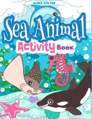 Book cover for Sea Animal Activity Book