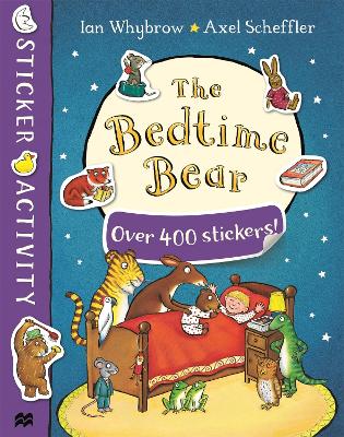 Book cover for The Bedtime Bear Sticker Book