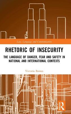 Book cover for Rhetoric of InSecurity