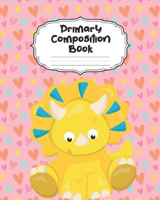 Book cover for Dinosaur Primary Composition Book