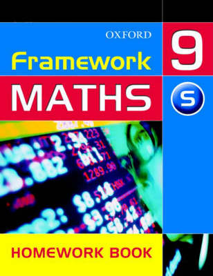 Book cover for Framework Maths Year 9 Support Homework Book