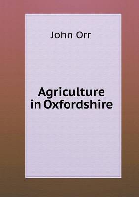 Book cover for Agriculture in Oxfordshire
