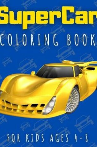 Cover of SuperCar Coloring Book