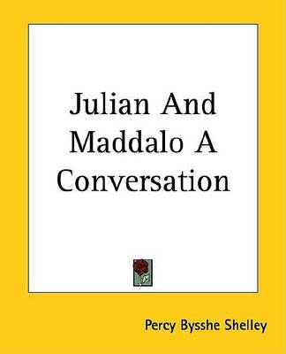 Book cover for Julian and Maddalo a Conversation