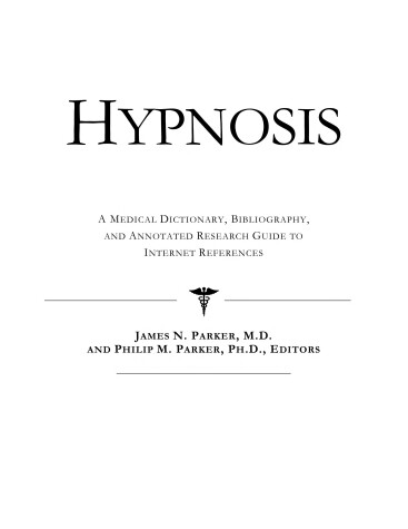 Book cover for Hypnosis