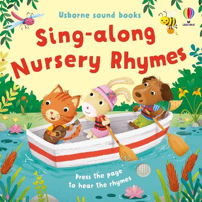 Book cover for Sing-along Nursery Rhymes