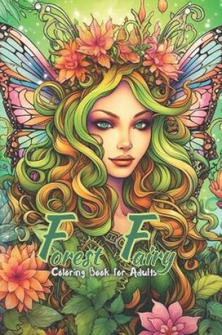 Cover of Forest Fairy Coloring Book