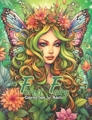 Book cover for Forest Fairy Coloring Book