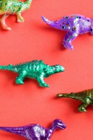 Cover of Sparkly Glitter Plastic Dinosaurs