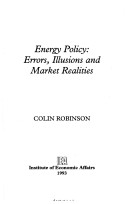 Cover of Energy Policy