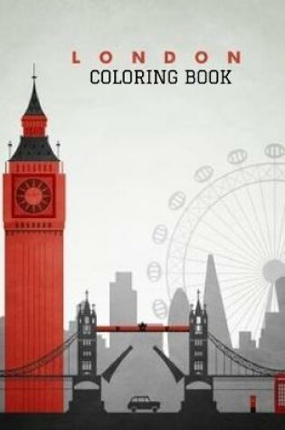 Cover of london coloring book