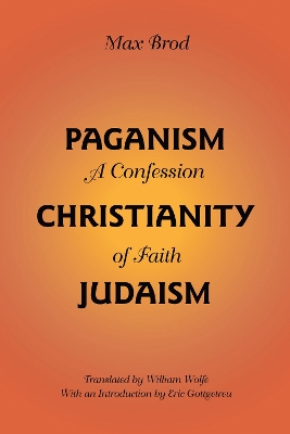 Book cover for Paganism - Christianity - Judaism