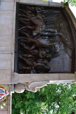 Book cover for African American Civil War Soldier Monument in Boston, Mass