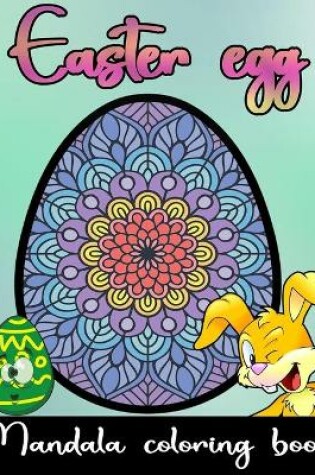 Cover of easter egg mandala coloring book